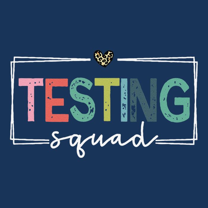 Retro Testing Squad Teacher Test Day Baby Bodysuit