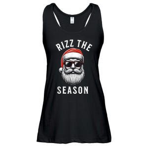 Rizz The Season Silly Christmas Funny Santa Ladies Essential Flowy Tank