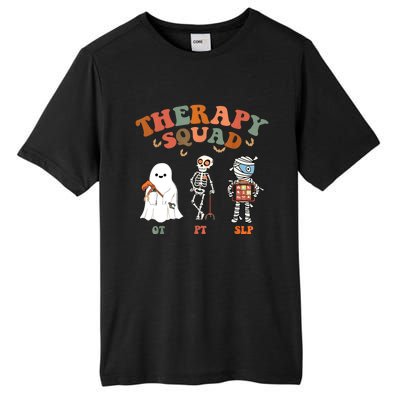 Retro Therapy Squad Slp Ot Pt Team Halloween Funny Physical Tall Fusion ChromaSoft Performance T-Shirt