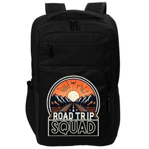 Road Trip Squad Matching Family Driving Vacation Impact Tech Backpack