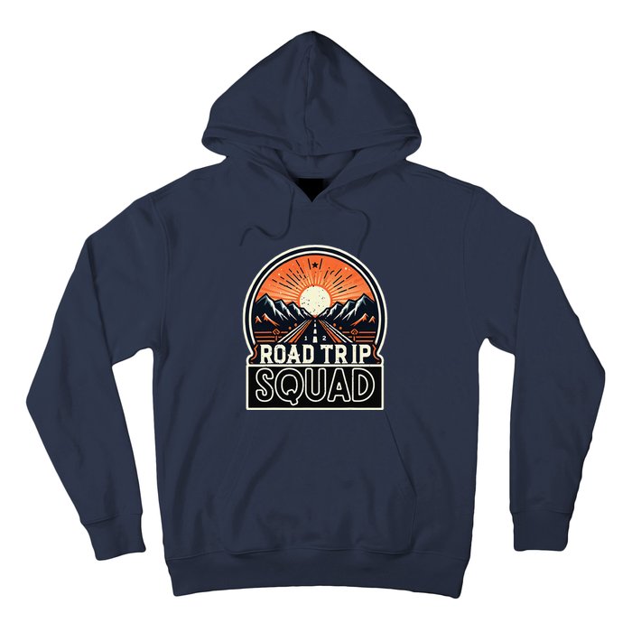 Road Trip Squad Matching Family Driving Vacation Hoodie