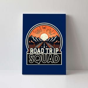 Road Trip Squad Matching Family Driving Vacation Canvas