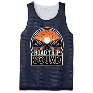 Road Trip Squad Matching Family Driving Vacation Mesh Reversible Basketball Jersey Tank