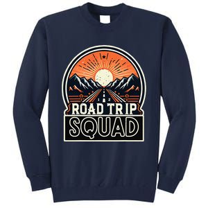 Road Trip Squad Matching Family Driving Vacation Tall Sweatshirt