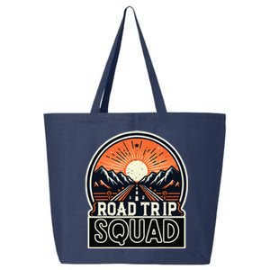 Road Trip Squad Matching Family Driving Vacation 25L Jumbo Tote