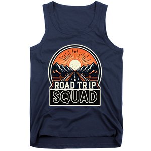 Road Trip Squad Matching Family Driving Vacation Tank Top