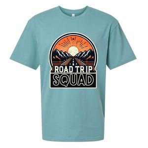 Road Trip Squad Matching Family Driving Vacation Sueded Cloud Jersey T-Shirt