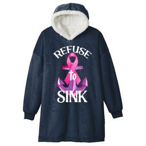 Refuse To Sink Great Gift Hooded Wearable Blanket