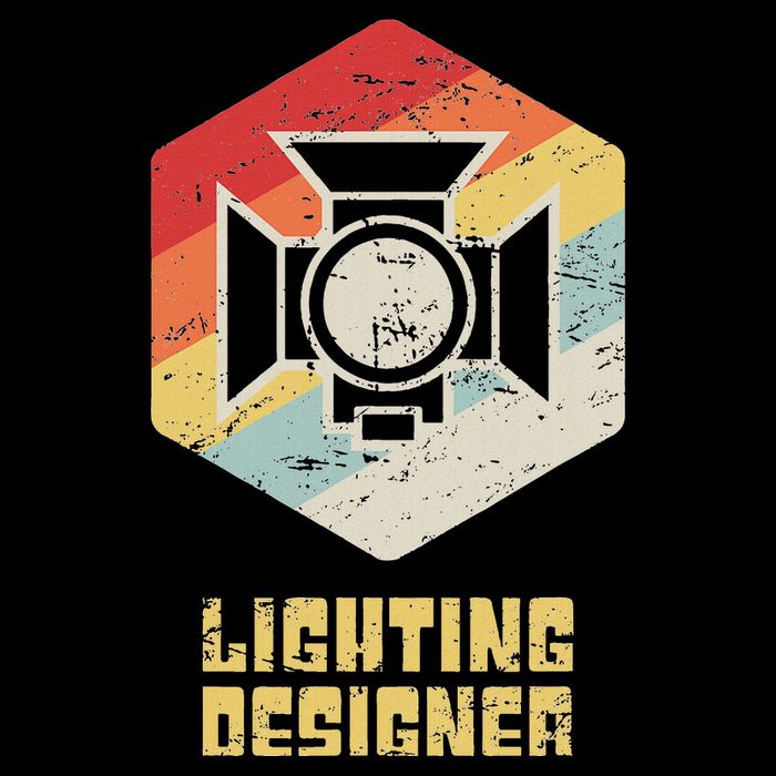 Retro Theater & Stage Lighting Ld Lighting Designer Backpack