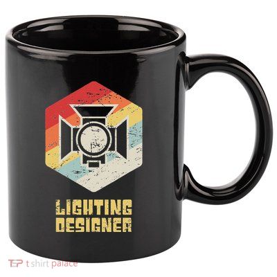 Retro Theater & Stage Lighting Ld Lighting Designer 11oz C Handle Ceramic Mug