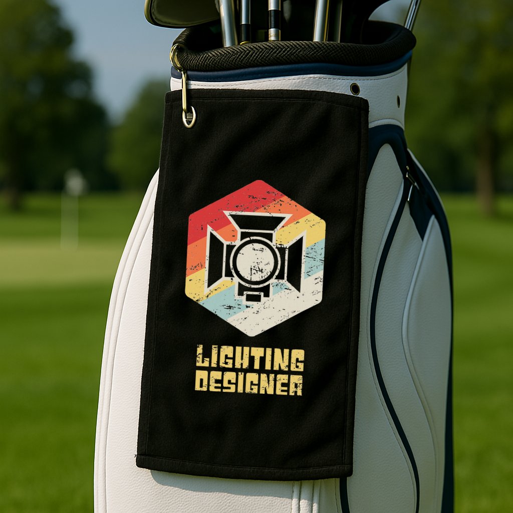Retro Theater & Stage Lighting Ld Lighting Designer Golf Towel