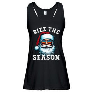 Rizz The Season Funny Christmas Santa Claus Rizzler Ladies Essential Flowy Tank