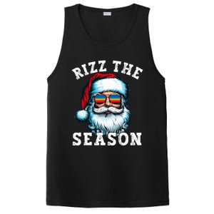 Rizz The Season Funny Christmas Santa Claus Rizzler PosiCharge Competitor Tank