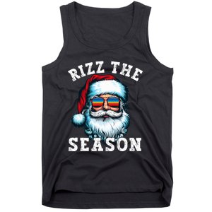 Rizz The Season Funny Christmas Santa Claus Rizzler Tank Top