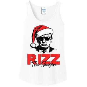 Rizz The Season Christmas Humorous Trump 2024 Santa Rizzler Ladies Essential Tank