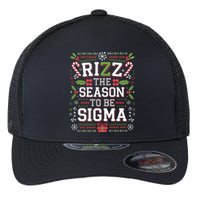 Rizz The Season To Be Sigma Gen Alpha Xmas Santa Christmas Flexfit Unipanel Trucker Cap