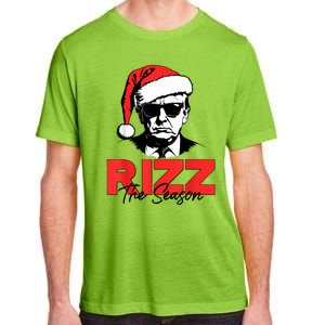 Rizz The Season Christmas Humorous Trump 2024 Santa Rizzler Adult ChromaSoft Performance T-Shirt