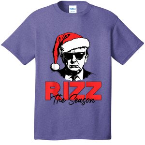 Rizz The Season Christmas Humorous Trump 2024 Santa Rizzler T-Shirt