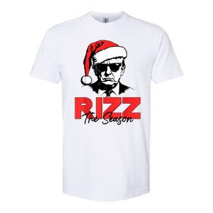 Rizz The Season Christmas Humorous Trump 2024 Santa Rizzler Softstyle CVC T-Shirt