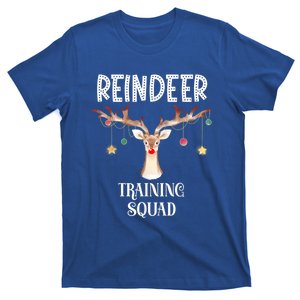 Reindeer Training Squad Funny Christmas Matching Family Gift T-Shirt