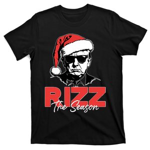 Rizz The Season Christmas Holiday Xmas Donald Trump President T-Shirt