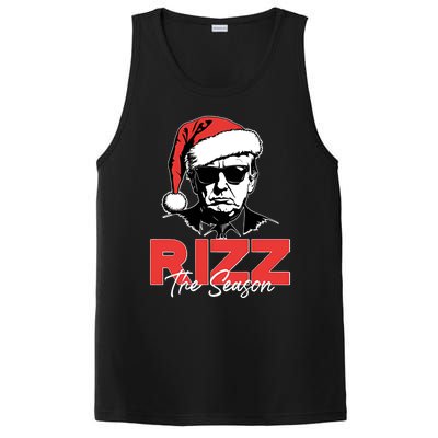 Rizz The Season Christmas Holiday Xmas Donald Trump President PosiCharge Competitor Tank