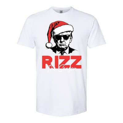 Rizz The Season Christmas Holiday Xmas Donald Trump President Softstyle CVC T-Shirt