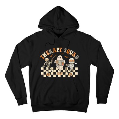 Retro Therapy Squad Slp Ot Pt Team Halloween Speech Physical Hoodie