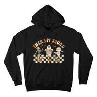 Retro Therapy Squad Slp Ot Pt Team Halloween Speech Physical Tall Hoodie