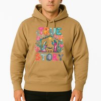 Retro True Story Christmas Nativity Scene Jesus Cross Xmas Hoodie