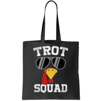 Running Turkey Sunglasses Trot Squad Thanksgiving Tote Bag