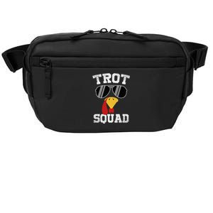 Running Turkey Sunglasses Trot Squad Thanksgiving Crossbody Pack