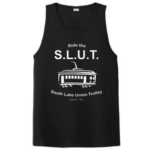 Ride The S.L.U.T. South Lake Union Trolley Seattle PosiCharge Competitor Tank