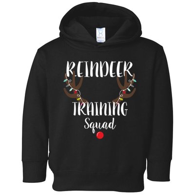 Reindeer Training Squad Toddler Hoodie