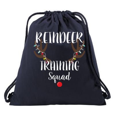 Reindeer Training Squad Drawstring Bag