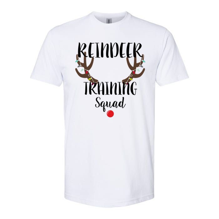 Reindeer Training Squad Softstyle CVC T-Shirt