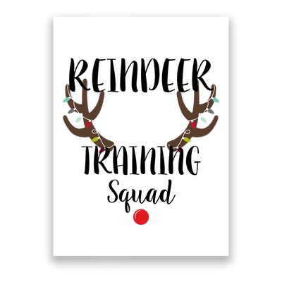 Reindeer Training Squad Poster