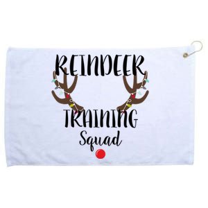 Reindeer Training Squad Grommeted Golf Towel