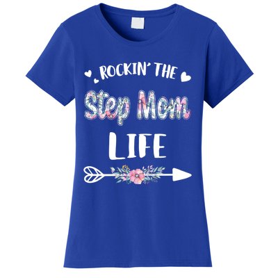 Rockin' The Step Mom Life Proud Grandma Mothers Day Funny Gift Women's T-Shirt