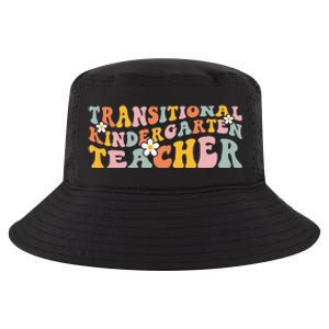 Retro TK Teacher Groovy Transitional Kindergarten Teacher Cool Comfort Performance Bucket Hat