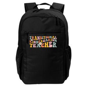 Retro TK Teacher Groovy Transitional Kindergarten Teacher Daily Commute Backpack