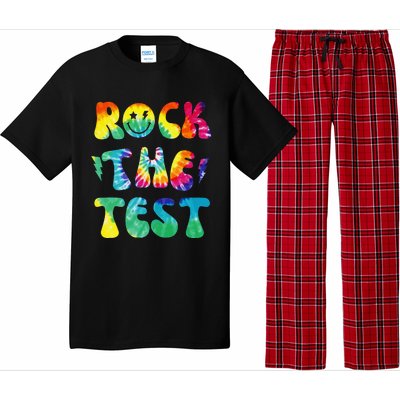 Rock The Test Testing Day Retro Motivational Teacher Student Pajama Set