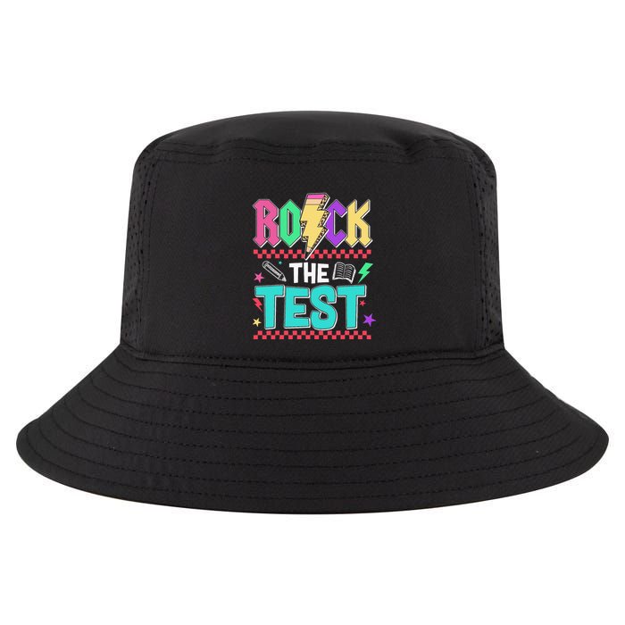 Rock The Test Testing Day Teacher Student Cool Comfort Performance Bucket Hat