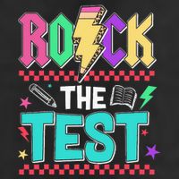 Rock The Test Testing Day Teacher Student Cool Comfort Performance Bucket Hat