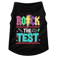Rock The Test Testing Day Teacher Student Doggie Tank