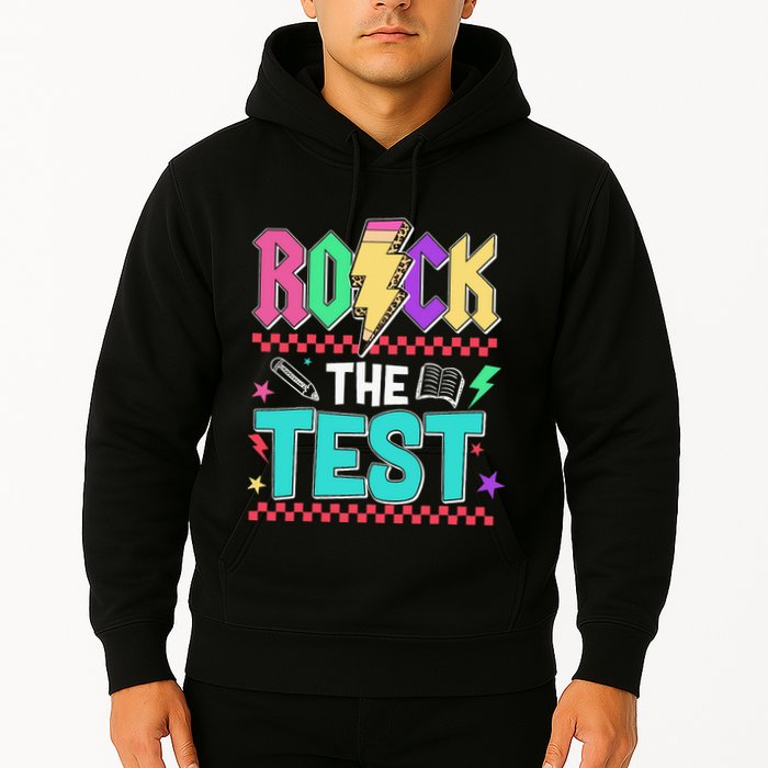 Rock The Test Testing Day Teacher Student Hoodie