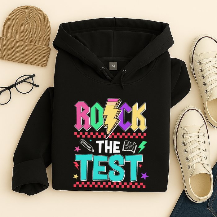 Rock The Test Testing Day Teacher Student Hoodie