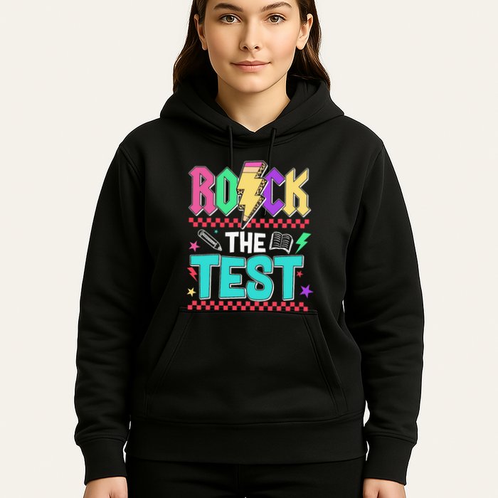 Rock The Test Testing Day Teacher Student Hoodie
