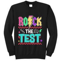 Rock The Test Testing Day Teacher Student Sweatshirt
