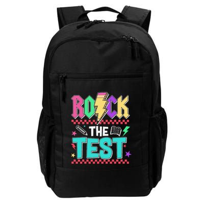 Rock The Test Testing Day Teacher Student Backpack